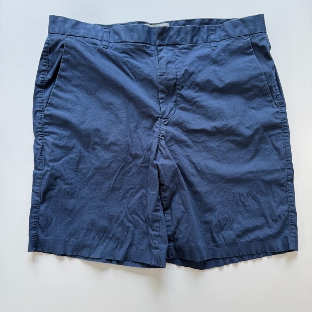 EVERLANE Chino 8.5" Shorts Mens 36 Blue‎ Stretch Preppy Minimal Modern Summer